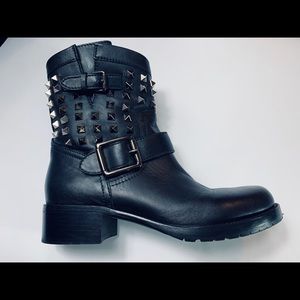 Valentino RockStud Biker Boots